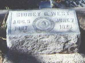 WEST, SIDNEY G. - Bernalillo County, New Mexico | SIDNEY G. WEST - New Mexico Gravestone Photos