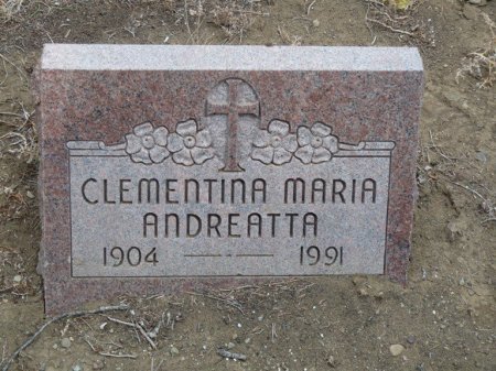 ANDREATTA, CLEMENTINA MARIA - Colfax County, New Mexico | CLEMENTINA MARIA ANDREATTA - New Mexico Gravestone Photos