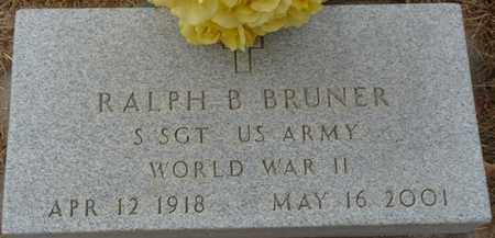 BRUNER (VETERAN WWII), RALPH B - Colfax County, New Mexico | RALPH B BRUNER (VETERAN WWII) - New Mexico Gravestone Photos