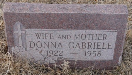 GABRIELE, DONNA - Colfax County, New Mexico | DONNA GABRIELE - New Mexico Gravestone Photos