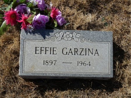 GARZINA, EFFIE - Colfax County, New Mexico | EFFIE GARZINA - New Mexico Gravestone Photos