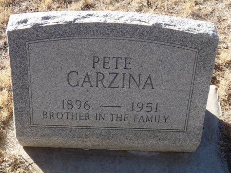 GARZINA, PETE - Colfax County, New Mexico | PETE GARZINA - New Mexico Gravestone Photos
