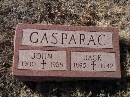 GASPARAC, JAKOV "JACK" - Colfax County, New Mexico | JAKOV "JACK" GASPARAC - New Mexico Gravestone Photos