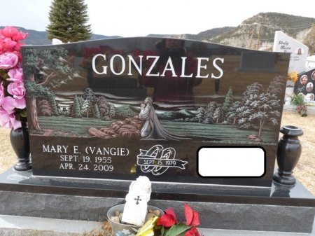 CRUZ GONZALES, MARY E - Colfax County, New Mexico | MARY E CRUZ GONZALES - New Mexico Gravestone Photos