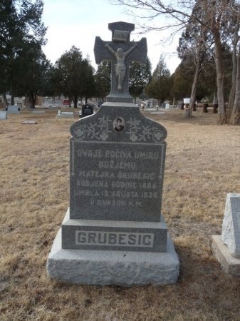 GRUBESIC, MATEJKA - Colfax County, New Mexico | MATEJKA GRUBESIC - New Mexico Gravestone Photos