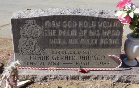 JAMISON, FRANK GERALD - Colfax County, New Mexico | FRANK GERALD JAMISON - New Mexico Gravestone Photos