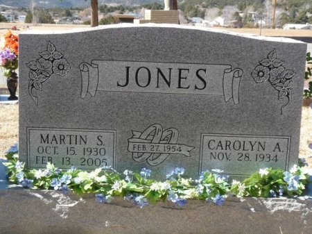 JONES, MARTIN SCOTT "MARTY" - Colfax County, New Mexico | MARTIN SCOTT "MARTY" JONES - New Mexico Gravestone Photos