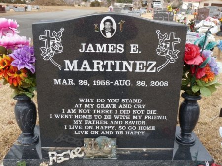 MARTINEZ, JAMES E - Colfax County, New Mexico | JAMES E MARTINEZ - New Mexico Gravestone Photos