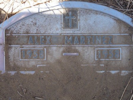 MARTINEZ, ALEX - Colfax County, New Mexico | ALEX MARTINEZ - New Mexico Gravestone Photos