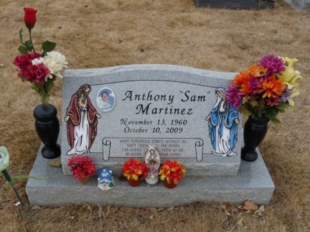 MARTINEZ, ANTHONY "SAM" - Colfax County, New Mexico | ANTHONY "SAM" MARTINEZ - New Mexico Gravestone Photos