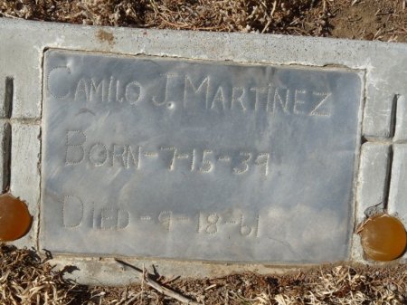MARTINEZ, CAMILO J - Colfax County, New Mexico | CAMILO J MARTINEZ - New Mexico Gravestone Photos