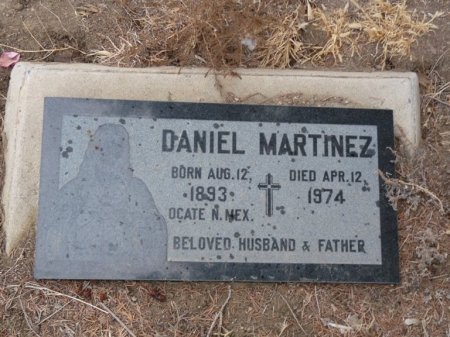 MARTINEZ, DANIEL - Colfax County, New Mexico | DANIEL MARTINEZ - New Mexico Gravestone Photos