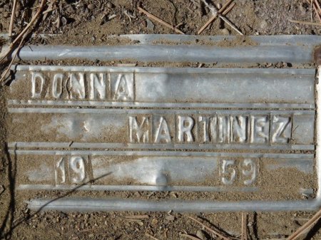 MARTINEZ, DONNA - Colfax County, New Mexico | DONNA MARTINEZ - New Mexico Gravestone Photos