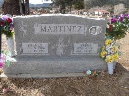MARTINEZ, ERENEO - Colfax County, New Mexico | ERENEO MARTINEZ - New Mexico Gravestone Photos