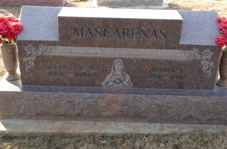 MASCARENAS, AUGUSTINE C - Colfax County, New Mexico | AUGUSTINE C MASCARENAS - New Mexico Gravestone Photos