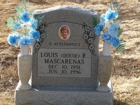 MASCARENAS, LOUIS R "DOUIE" - Colfax County, New Mexico | LOUIS R "DOUIE" MASCARENAS - New Mexico Gravestone Photos