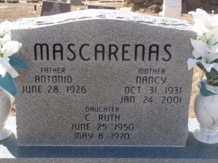MASCARENAS, CHARLOTTE RUTH - Colfax County, New Mexico | CHARLOTTE RUTH MASCARENAS - New Mexico Gravestone Photos