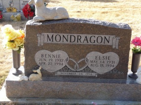 MONDRAGON, BENNIE - Colfax County, New Mexico | BENNIE MONDRAGON - New Mexico Gravestone Photos