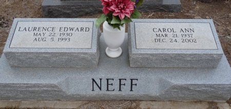 NEFF, CAROL ANN - Colfax County, New Mexico | CAROL ANN NEFF - New Mexico Gravestone Photos