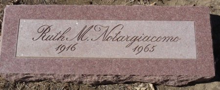 NOTARGIACOMO, RUTH M - Colfax County, New Mexico | RUTH M NOTARGIACOMO - New Mexico Gravestone Photos