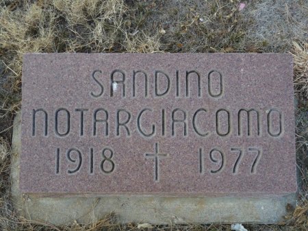 NOTARGIACOMO, SANDINO - Colfax County, New Mexico | SANDINO NOTARGIACOMO - New Mexico Gravestone Photos