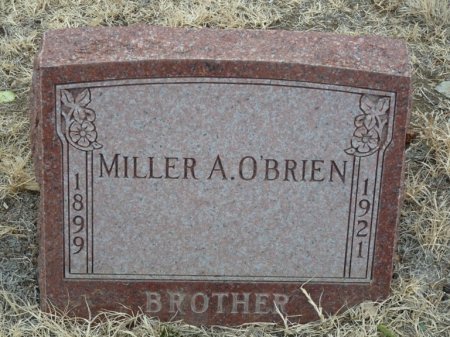 O'BRIEN, MILLER A - Colfax County, New Mexico | MILLER A O'BRIEN - New Mexico Gravestone Photos