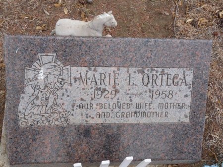 ORTEGA, MARIE L - Colfax County, New Mexico | MARIE L ORTEGA - New Mexico Gravestone Photos