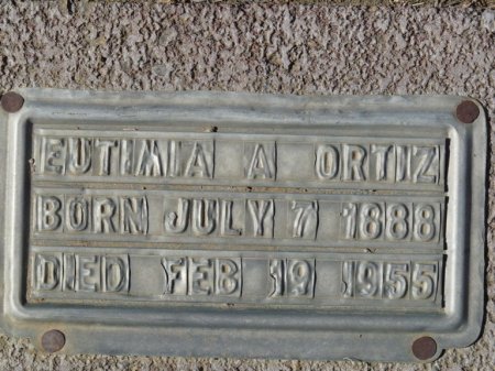 ORTIZ, EUTIMIA - Colfax County, New Mexico | EUTIMIA ORTIZ - New Mexico Gravestone Photos