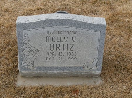 ORTIZ, MOLLY V - Colfax County, New Mexico | MOLLY V ORTIZ - New Mexico Gravestone Photos