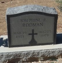 RODMAN, JOSEPHINE - Colfax County, New Mexico | JOSEPHINE RODMAN - New Mexico Gravestone Photos