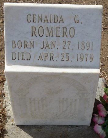 ROMERO, CENAIDA - Colfax County, New Mexico | CENAIDA ROMERO - New Mexico Gravestone Photos