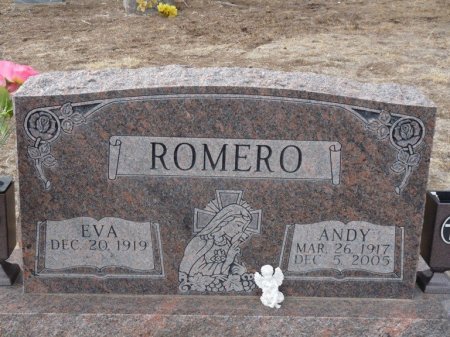 ROMERO, ANDY - Colfax County, New Mexico | ANDY ROMERO - New Mexico Gravestone Photos