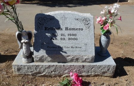 ROMERO, ERLINDA - Colfax County, New Mexico | ERLINDA ROMERO - New Mexico Gravestone Photos