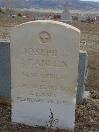 SCANLON (VETERAN), JOSEPH FRANCIS (NEW) - Colfax County, New Mexico | JOSEPH FRANCIS (NEW) SCANLON (VETERAN) - New Mexico Gravestone Photos
