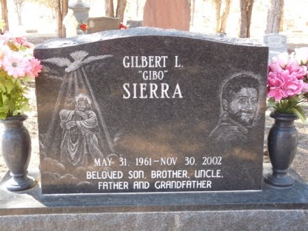 SIERRA, GILBERT LOUIS "GIBO" - Colfax County, New Mexico | GILBERT LOUIS "GIBO" SIERRA - New Mexico Gravestone Photos