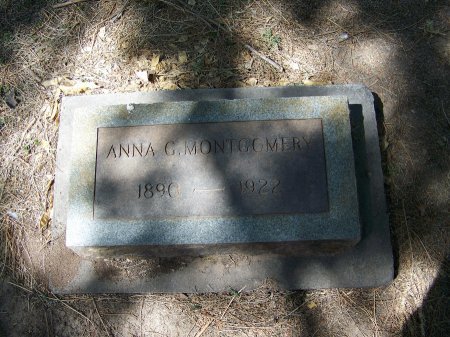 MONTGOMERY, ANNA G. - Dona Ana County, New Mexico | ANNA G. MONTGOMERY - New Mexico Gravestone Photos