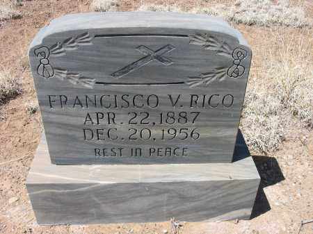 RICO, FRANCISCO V. - Grant County, New Mexico | FRANCISCO V. RICO - New Mexico Gravestone Photos