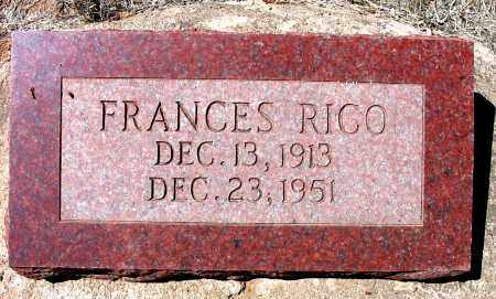 RICO, FRANCES M. - Grant County, New Mexico | FRANCES M. RICO - New Mexico Gravestone Photos