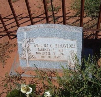 BENAVIDEZ, ABELINA - Quay County, New Mexico | ABELINA BENAVIDEZ - New Mexico Gravestone Photos