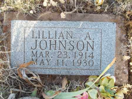JOHNSON, LILLIAN A. - San Juan County, New Mexico | LILLIAN A. JOHNSON - New Mexico Gravestone Photos