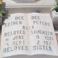 ESTHER PETERS BACA